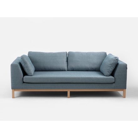 Skandináv design Amb 3 személyes kanapéágy fa lábbal