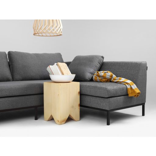 Skandináv design Amb 3 személyes kanapé fém