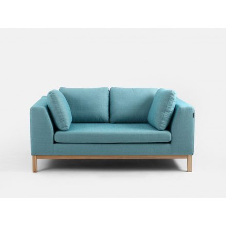 Skandináv design Amb 2 személyes kanapé fa lábbal