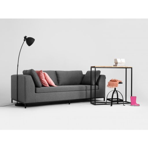 Skandináv design Amb 3 személyes kanapé fém