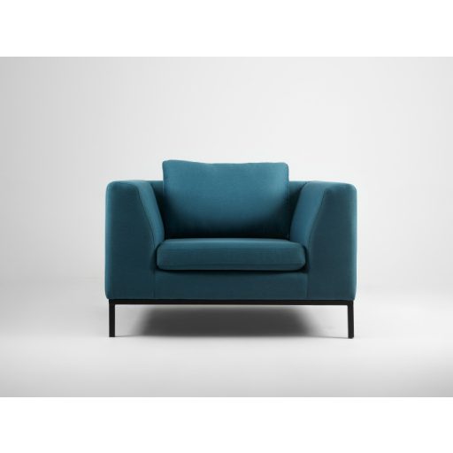 Skandináv design Amb 3 személyes kanapé fém lábbal