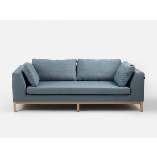Skandináv design Amb 3 személyes kanapé - fa