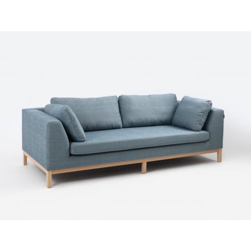 Skandináv design Amb 3 személyes kanapé - fa