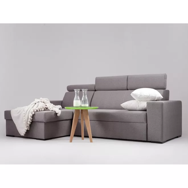 Skandináv design Atl ágyazható sarokgarnitúra 250 cm X 160 cm - balos