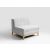 Skandináv design Byt fotel modul karfa nélkül
