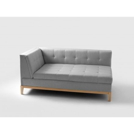 Skandináv design Byt 2 személyes kanapé 1 karfa - bal