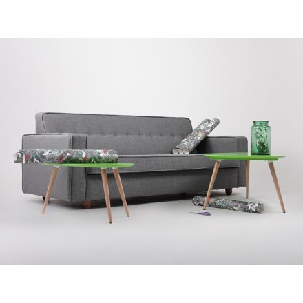 Skandináv design Zug 3 személyes ágyazható kanapé