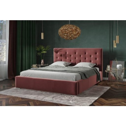 Savanna kárpitozott ágy - 106 cm magas fejvéggel - 90 X 200 fekvőfelület