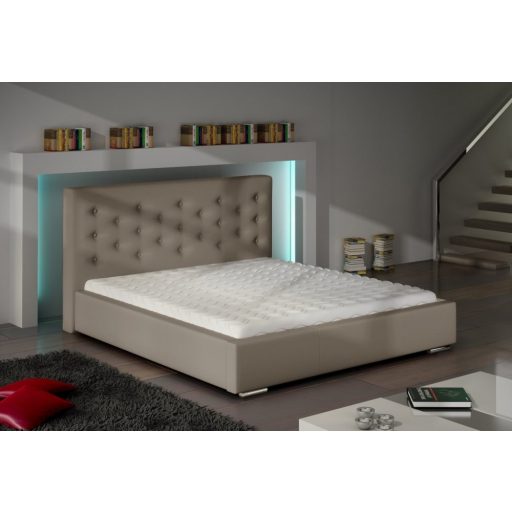 Savanna kárpitozott ágy - 106 cm magas fejvéggel - 90 X 200 fekvőfelület