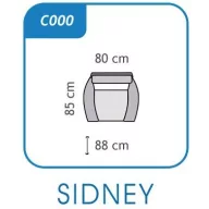 Sidney fotel - kanape-shop.hu