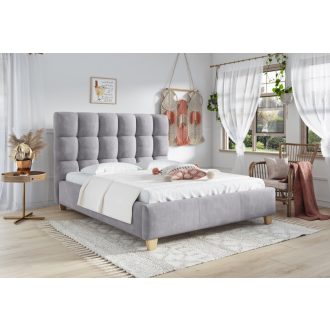   Sierra kárpitozott ágy - 106 cm magas fejvéggel - 90 X 200 fekvőfelület