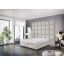 Smart Click Bonell Boxspring ágy 80 X 200 cm fekvőfelület 90 X 40 cm falpanelekkel