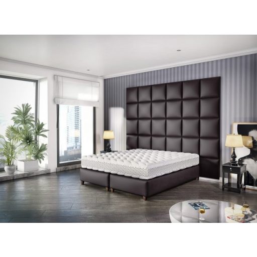Smart Click Bonell Boxspring ágy 80 X 200 cm fekvőfelület 90 X 40 cm falpanelekkel