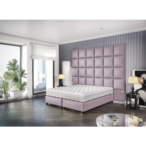 Smart Click Pocket Boxspring ágy 160 X 200 cm fekvőfelület 67 X 30 cm falpanelekkel
