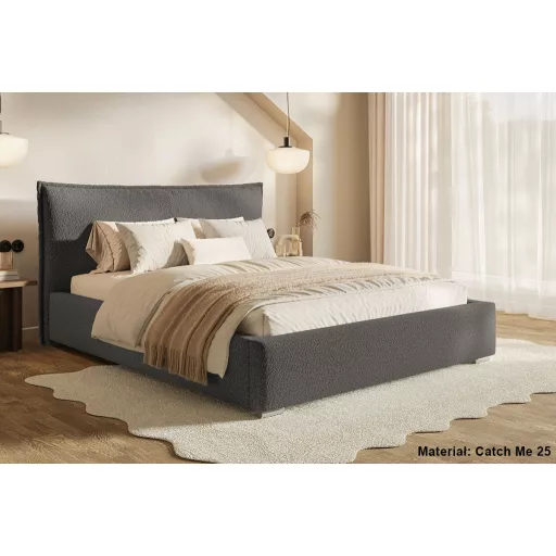 Softline ágykeret 200 X 200 fekvőfelület, ágyráccsal és ágyneműtartóval