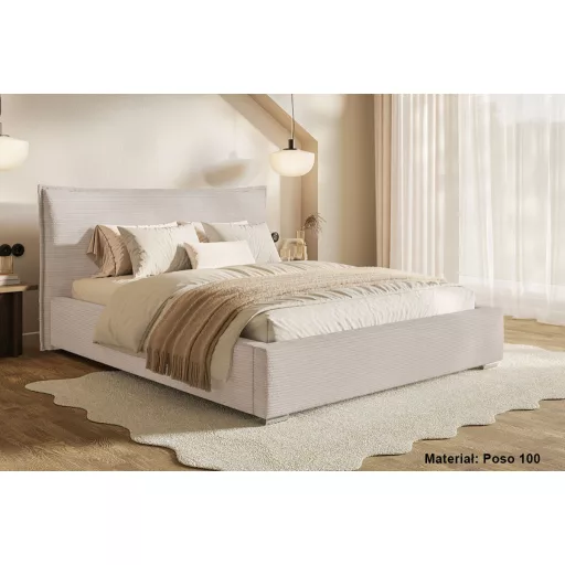 Softline ágykeret 200 X 200 fekvőfelület, ágyráccsal és ágyneműtartóval