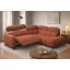 Sora relax sarokkanapé Mono fejtámlával 255 cm X 200 cm - jobbos 
