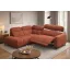 Sora relax sarokkanapé Mono fejtámlával 200 cm X 255 cm - balos 
