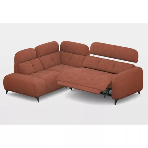 Sora relax sarokkanapé Mono fejtámlával 200 cm X 255 cm - balos 