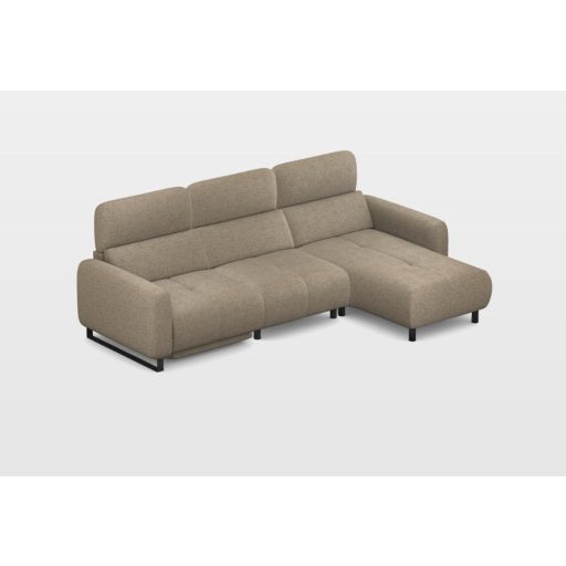 Soul sarok ülőgarnitúra 277 cm X 165 cm - jobbos - elektromos relax funkcióval karfa mellett