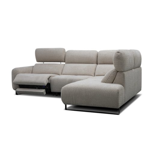 Soul sarok ülőgarnitúra 278 cm X 217 cm - jobbos - két elektromos relax funkcióval