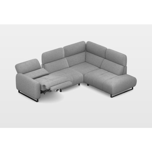 Soul sarok ülőgarnitúra 278 cm X 217 cm - jobbos - két elektromos relax funkcióval
