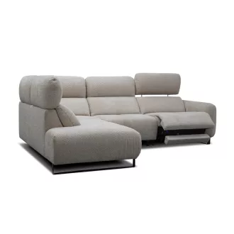   Soul sarok ülőgarnitúra 217 cm X 278 cm - balos - elektromos relax funkcióval karfa mellett