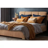   Stella kárpitozott ágy - 106 cm magas fejvéggel - 160 X 200 fekvőfelület