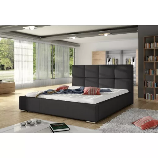 Stella kárpitozott ágy - 120 cm magas fejvéggel - 120 X 200 fekvőfelület