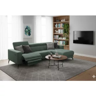   Stuart dupla relax sarokgarnitúra 282 cm X 170 cm - jobbos  