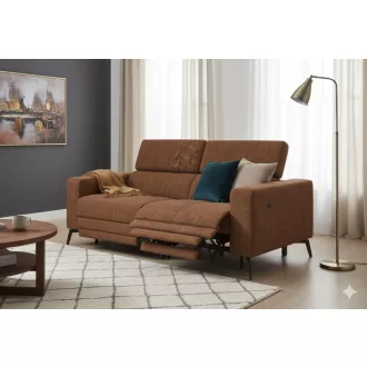   Stuart 3 személyes kanapé 2 karral - Elektromos Relax funkció 2 oldalon