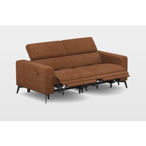 Stuart 3 személyes kanapé 2 karral - Elektromos Relax funkció 2 oldalon