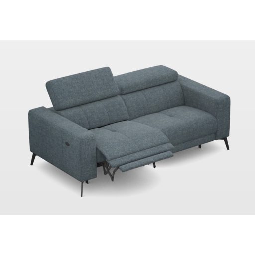 Stuart 3 személyes kanapé 2 karral - Elektromos Relax funkció 2 oldalon