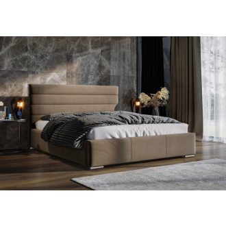   Sylvi kárpitozott ágy - 106 cm magas fejvéggel - 90 X 200 fekvőfelület