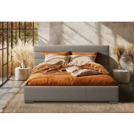   Sylvi kárpitozott ágy - 106 cm magas fejvéggel - 160 X 200 fekvőfelület
