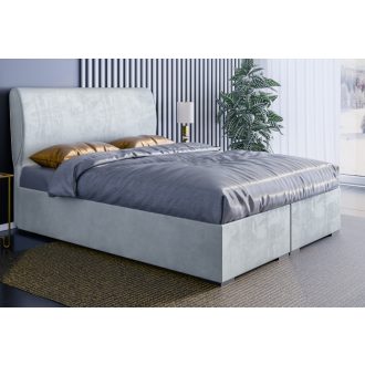 Syndi kontinentális ágy ágyneműtartóval 120 X 200