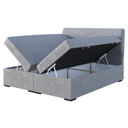 Syndi kontinentális ágy ágyneműtartóval 120 X 200