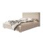 Szeged ágykeret 180 X 200 fekvőfelület, ágyráccsal és ágyneműtartóval, Amor04 bézs Expressz szállítással
