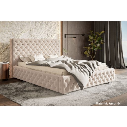 Szeged ágykeret 160 X 200 fekvőfelület, ágyráccsal és ágyneműtartóval