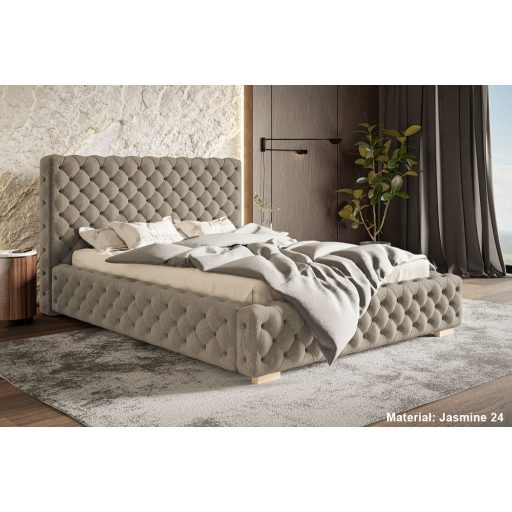 Szeged ágykeret 160 X 200 fekvőfelület, ágyráccsal és ágyneműtartóval