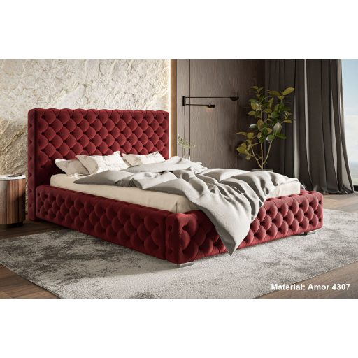 Szeged ágykeret 160 X 200 fekvőfelület, ágyráccsal és ágyneműtartóval