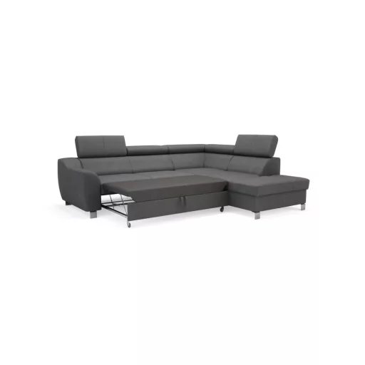 Aspen Trend Design L-alakú ágyazható sarokgarnitúra - jobbos - 245 cm X 208 cm