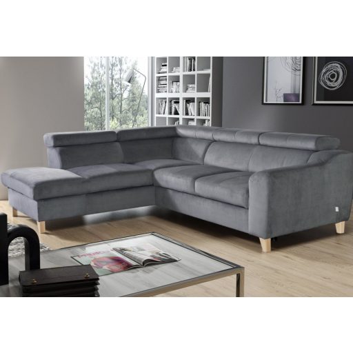 Aspen Trend Design L-alakú ágyazható sarokgarnitúra - balos - 208 cm X 245 cm