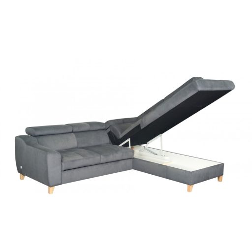 Aspen Trend Design L-alakú relax funkciós és ágyazható sarokgarnitúra - balos
