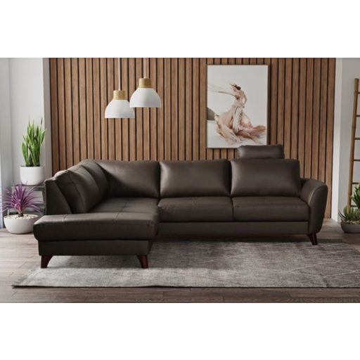 Finn Trend Design L-alakú ágyazható sarokgarnitúra - balos - 190 cm X 238 cm