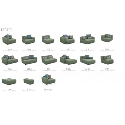 Tactic kanapé, ülőgarnitúra: kanape-shop.hu