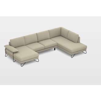   Tatum U-alakú sarokgarnitúra 158 cm X 369 cm X 219 cm - jobbos