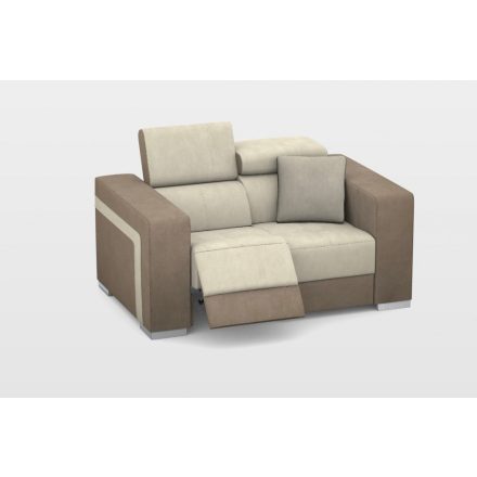 Timber 2 személyes kanapé 2 karral - Elektromos Relax funkció bal oldalon - AquaClean szövettel 