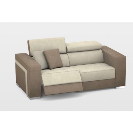 Timber 3 személyes kanapé 2 karral - Elektromos Relax funkció bal oldalon - AquaClean szövettel 