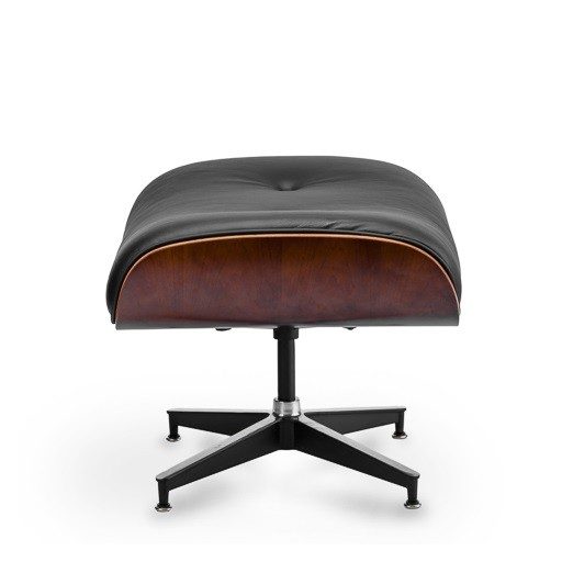 TOKYO puff FEKETE BŐR / sötét dió